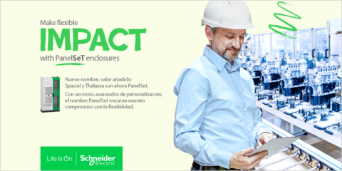 PanelSeT, la nueva marca que unifica los armarios para cuadros eléctricos de Schneider Electric