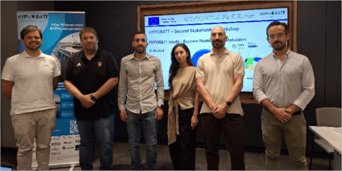 El proyecto HYPOBATT avanza en el desarrollo de un hipercargador de baterías de buques