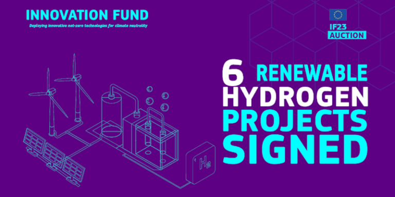 Seis proyectos de hidrógeno renovable han firmado sus respectivos acuerdos de subvención, avanzando hacia su implementación.
