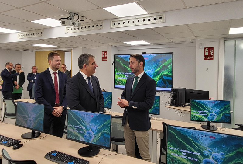 Inauguración laboratorio de formación de especialistas en hidrógeno verde.