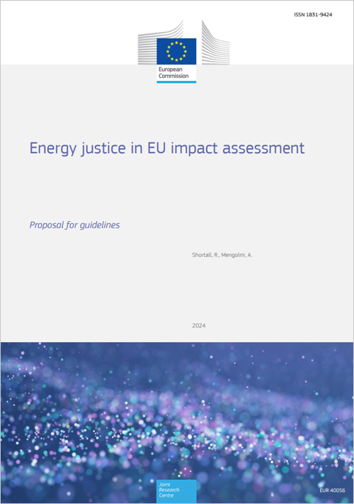 Informe de justicia energética del JRC.