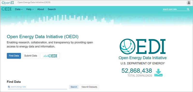 Iniciativa de Datos Abiertos sobre Energía (OEDI)