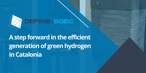 Concluye el proyecto DEFINE-SOEC para la generación de hidrógeno renovable de alta eficiencia