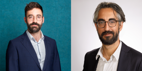 Joan Groizard, nuevo secretario de Estado de Energía, y Miguel Rodrigo, director general del IDAE