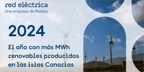 Canarias supera en 2024 su máximo de generación eléctrica anual con energías renovables