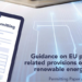 Orientación sobre las disposiciones de la UE relacionadas con los permisos para proyectos de redes y energía renovable