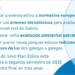 Luz verde para iniciar la tramitación del nuevo Plan sectorial eólico de Galicia