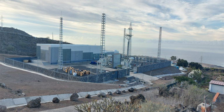 Finalizan las obras de la subestación de Chío 66 kV, interconexión eléctrica Tenerife-La Gomera