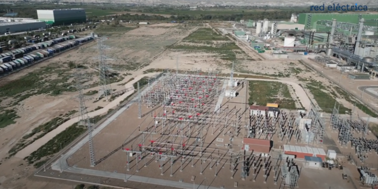 la subestación eléctrica Espartal 220 kV