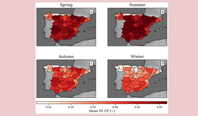 Desarrollan una base de datos con información meteorológica e IA para estimar la producción solar en España 