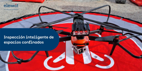 El uso de drones en cámaras de empalme optimiza la operación de las líneas eléctricas subterráneas