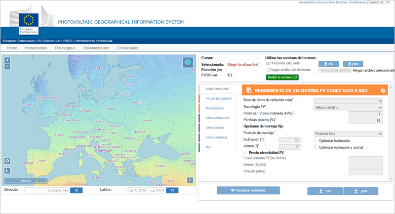 PVGIS.