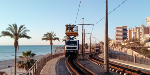 El mantenimiento de las instalaciones eléctricas en la red de TRAM de Alicante sale a licitación