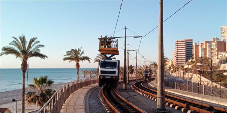 FGV destinará 7,8 millones de euros al mantenimiento de catenaria, subestaciones eléctricas e instalaciones de baja tensión en TRAM de Alicante