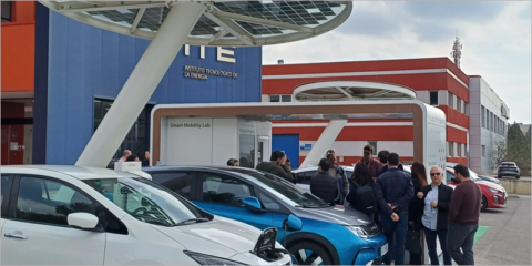 El ITE presenta un demostrador de recarga inteligente basado en la interoperabilidad