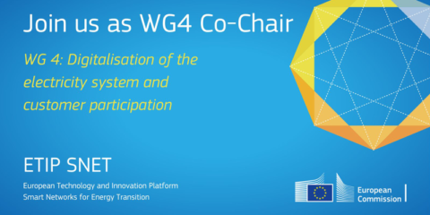 ETIP SNET busca expertos para impulsar la digitalización del sistema eléctrico y la participación del cliente