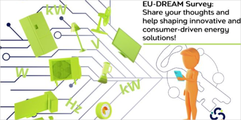 El proyecto EU-DREAM lanza una encuesta para diseñar soluciones energéticas inteligentes