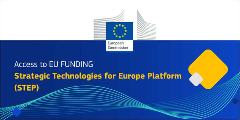 cartel de la Plataforma de Tecnologías Estratégicas para Europa (STEP)