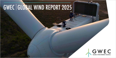 La nueva capacidad eólica mundial alcanza un nuevo récord con 117 GW instalados en 2024