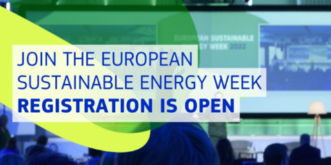 Abierta la inscripción para la Semana Europea de la Energía Sostenible 2025