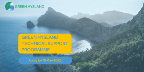El proyecto Green Hysland lanza un programa de asistencia técnica para impulsar el hidrógeno verde