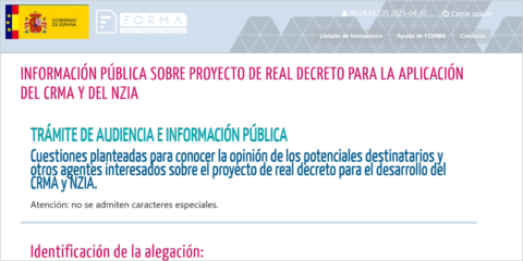 La norma para aplicar la Ley de Industria Cero Neto y de Materias Primas Críticas sale a audiencia pública