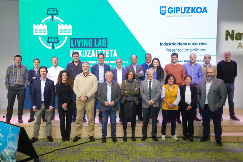 presentación de la comunidad energética industrial de Eskuzaitzeta