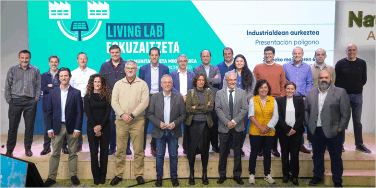presentación de la comunidad energética industrial de Eskuzaitzeta