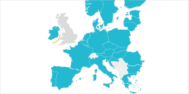 mapa de Europa