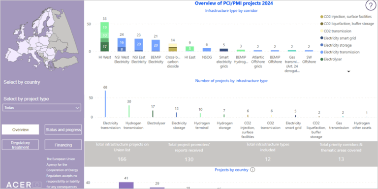 Seguimiento de proyectos de interés común y de interés mutuo – 2025