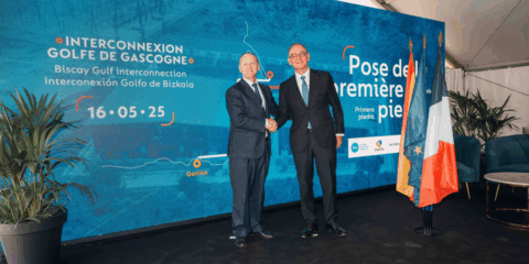 La interconexión Francia-España avanza con la primera piedra de la estación conversora de Cubnezais