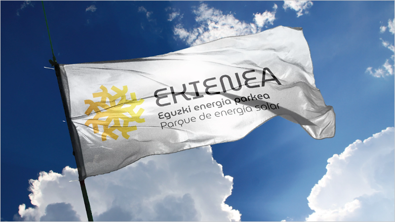 bandera de Ekienea