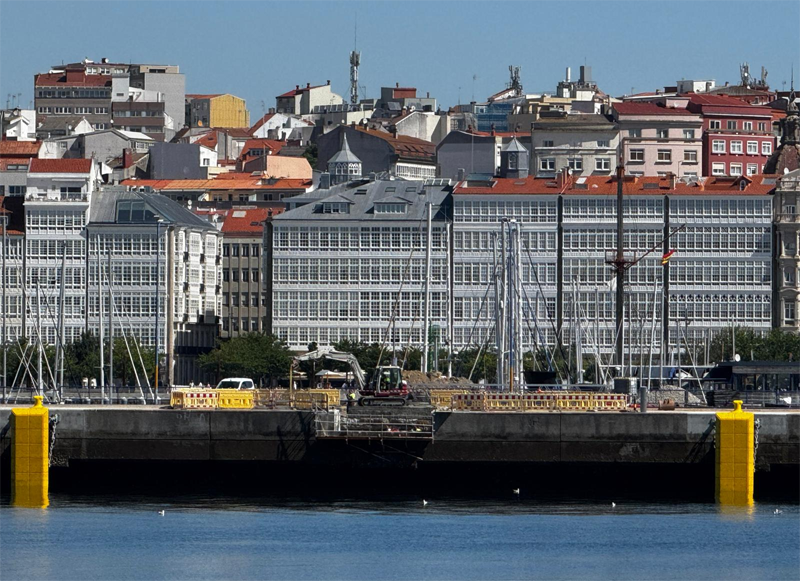 Puerto de A Coruña.
