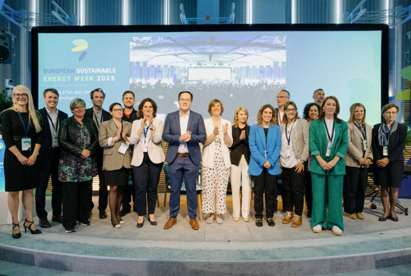 La ceremonia de premios de la Semana Europea de la Energía Sostenible (EUSEW) se celebró el 10 de junio en Bruselas.