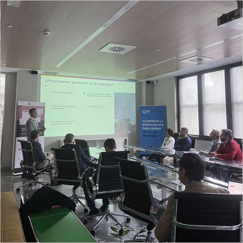Las oficinas de CIC Consulting Informático en Santander acogieron el desayuno empresarial.