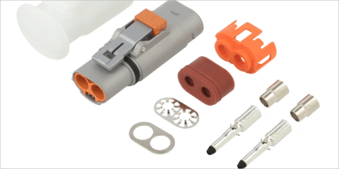 TME amplía su oferta con los conectores de alimentación PowerLok para aplicaciones EV