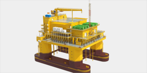 El proyecto Ecofoss desarrolla una subestación eléctrica off-shore flotante de alta tensión