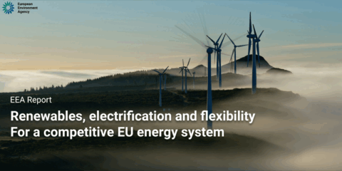 La AEMA apuesta en un informe por las renovables y la electrificación para la independencia energética