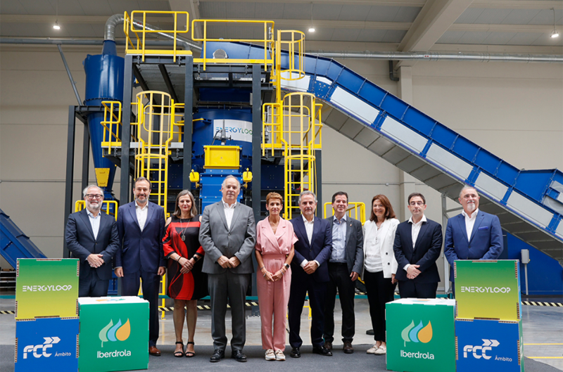 Inaugurada la primera planta de la península ibérica dedicada al reciclaje de palas de aerogeneradores
