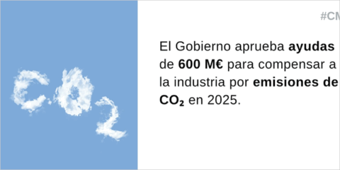 La industria electrointensiva recibirá 600 millones para compensar costes indirectos de emisiones de CO2