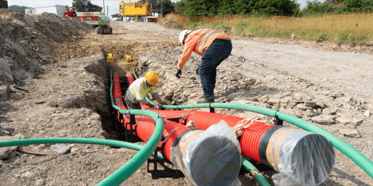 Arrancan en Bizkaia las obras de la línea subterránea de la interconexión eléctrica de España con Francia