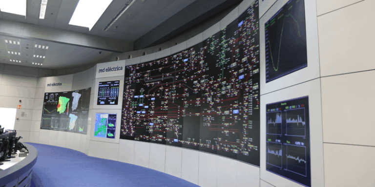 centro de control de Red Eléctrica
