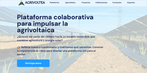 La plataforma colaborativa Agrivoltea impulsa la formación y el desarrollo del modelo agrivoltaico en España
