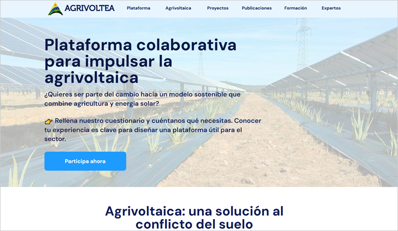 Plataforma Agrivoltea.