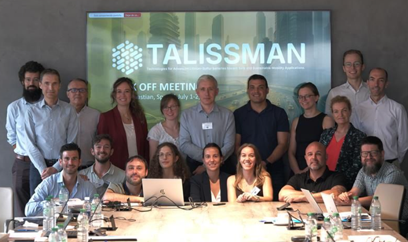 El proyecto Talissman desarrollará baterías de litio-azufre para una movilidad más segura y sostenible
