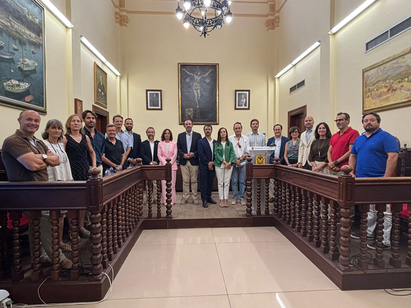 acto celebrado la semana pasada en el Ayuntamiento de Alcúdia 