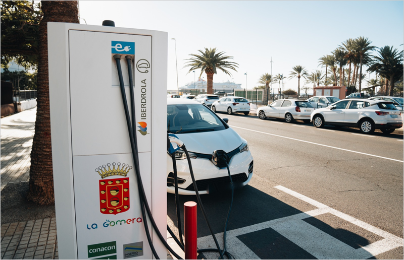 Movilidad eléctrica La Gomera.