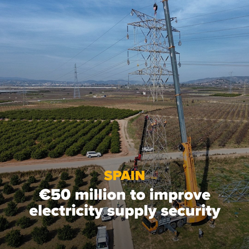 El BEI presta 50 millones de euros a Iberdrola para reconstruir y proteger del clima la infraestructura energética afectada por las inundaciones en Valencia.