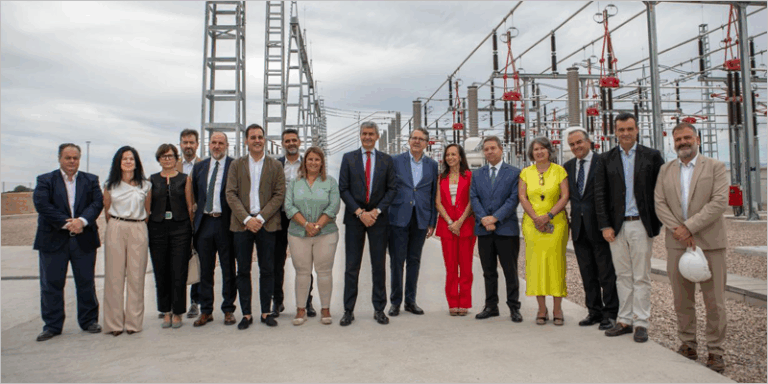 inauguración de la subestación eléctrica de Calera y Chozas 220 kV