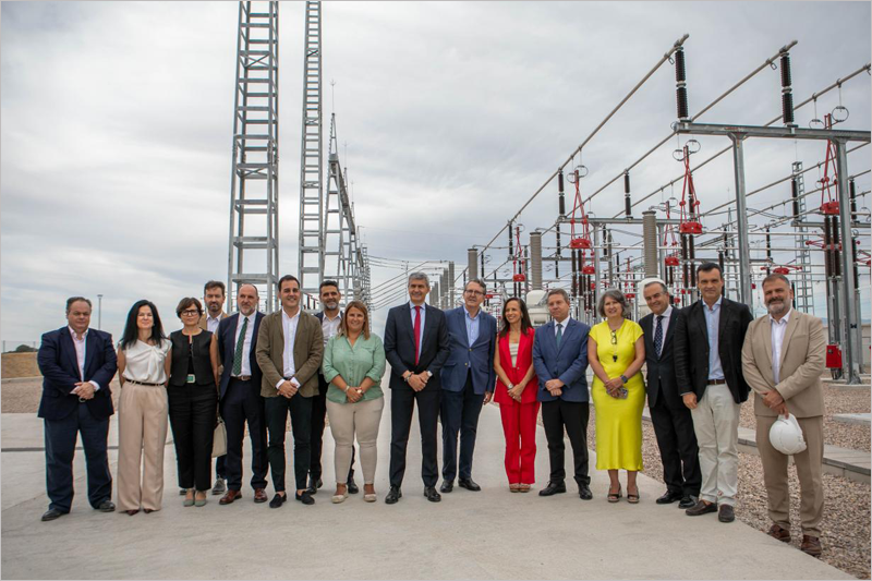 inauguración de la subestación eléctrica de Calera y Chozas 220 kV